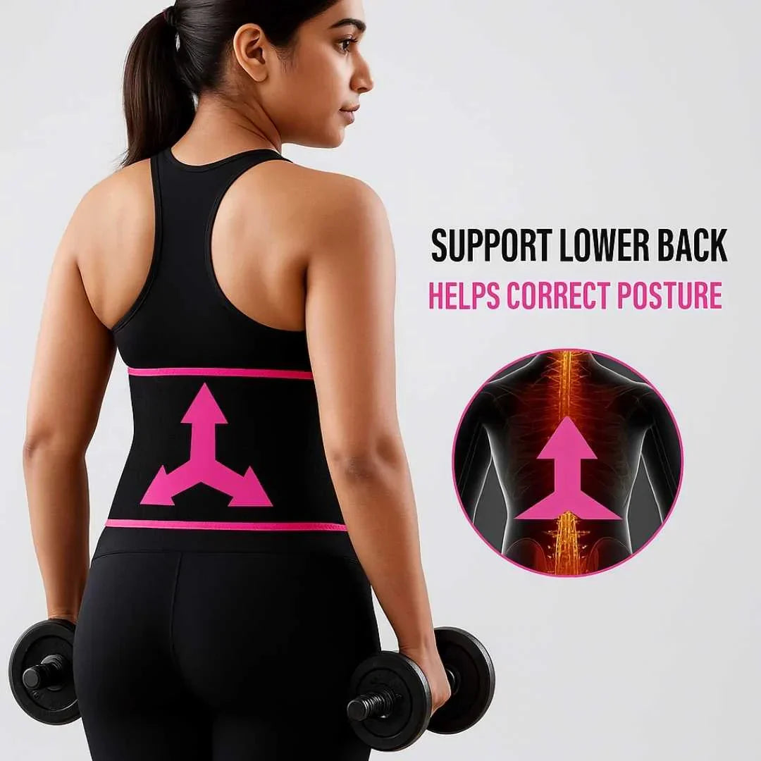 Sweat Belt For Waist (Buy 1 Get 1 Free Belt)