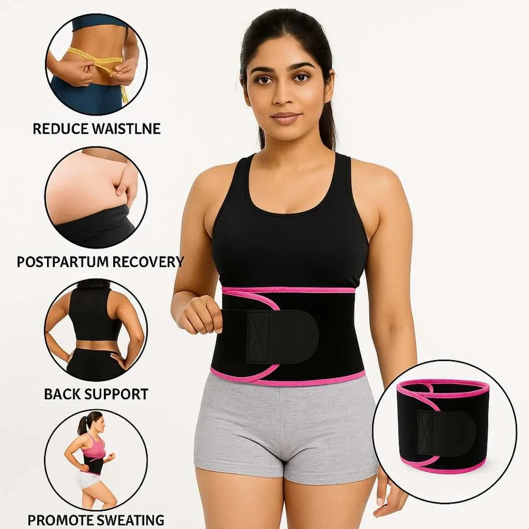 Sweat Belt For Waist (Buy 1 Get 1 Free Belt)