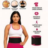 Sweat Belt For Waist (Buy 1 Get 1 Free Belt)