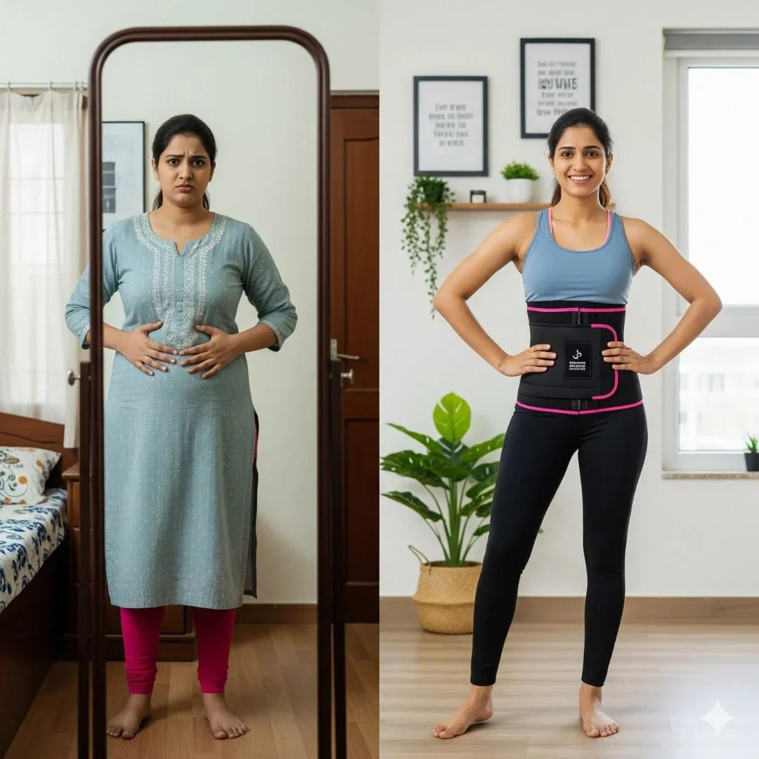 Sweat Belt For Waist (Buy 1 Get 1 Free Belt)