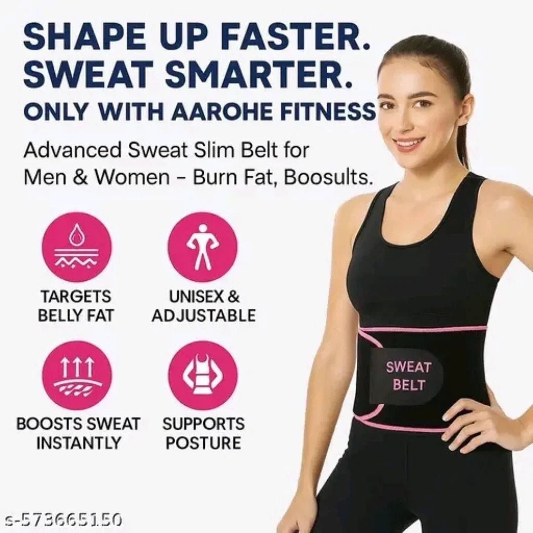 Sweat Belt For Waist (Buy 1 Get 1 Free Belt)