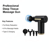 Portable Mini Massage Gun for Muscle Tension & Daily Relaxation