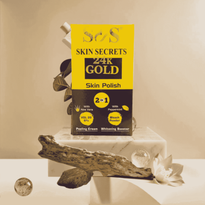 Skin Secrets 24K Gold Skin Polish Set 2-in-1