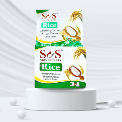 Skin Secrets Rice Skin Bleach 3-in-1 Small Pack