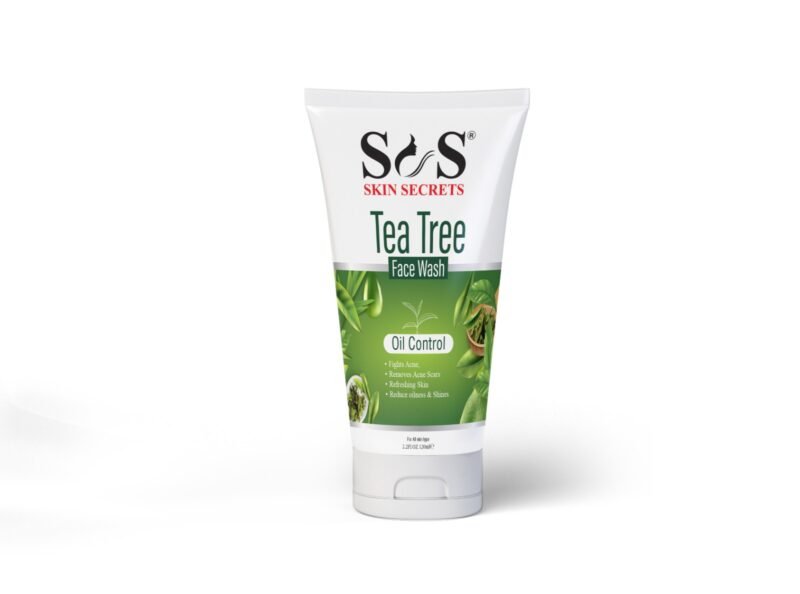 Skin Secrets Tea Tree Facewash - Purifying Cleanser for Clear Skin