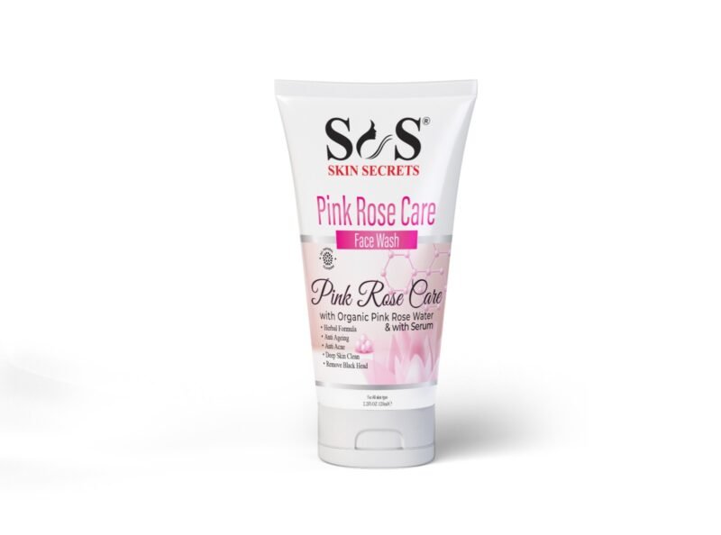 Skin Secrets Pink Rose Care Facewash - Gentle Hydration